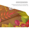 thumbnail image 4 of SKYSONIC Garden Flag Autumn Festival with Fallen Leaves Double-Sided Printed House Sports Flag 28x40 in Polyester Decorative Flags for Courtyard Garden Flowerpot, 4 of 6