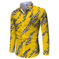 thumbnail image 1 of Camisas hawaianas con estampado de flores en 3D para hombre camisas de manga larga para fiestas camisas de gran tamaño para hombres ropa blusas Harajuku con solapa, 1 of 6