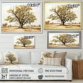 thumbnail image 4 of Designart "Simple Elegance Of Oaks I" Tree Oak Wall Art Living Room, 4 of 7
