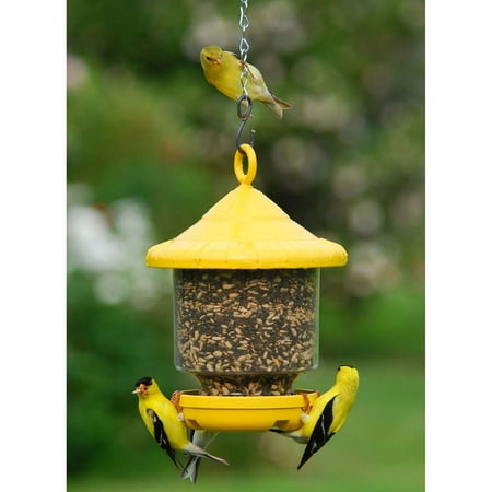 Yellow Clinger Only Bird Feeder Walmart Com