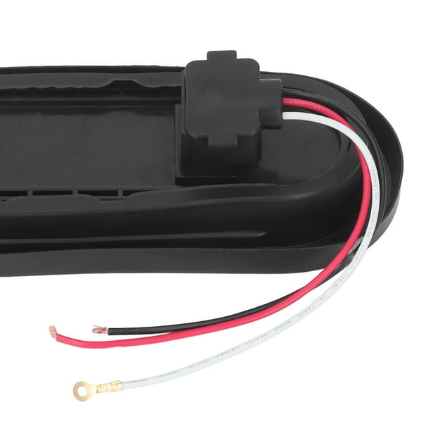 Luz trasera de freno LED, 2 piezas Luz LED de señalización lateral Luz trasera de señal de giro LED multifuncional