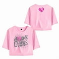 thumbnail image 3 of AJ Lee Merch Bites Back Retro T-Shirt For Women&Girls Midriff Short Sleeve Summer Clothing Vest Tee, 3 of 5