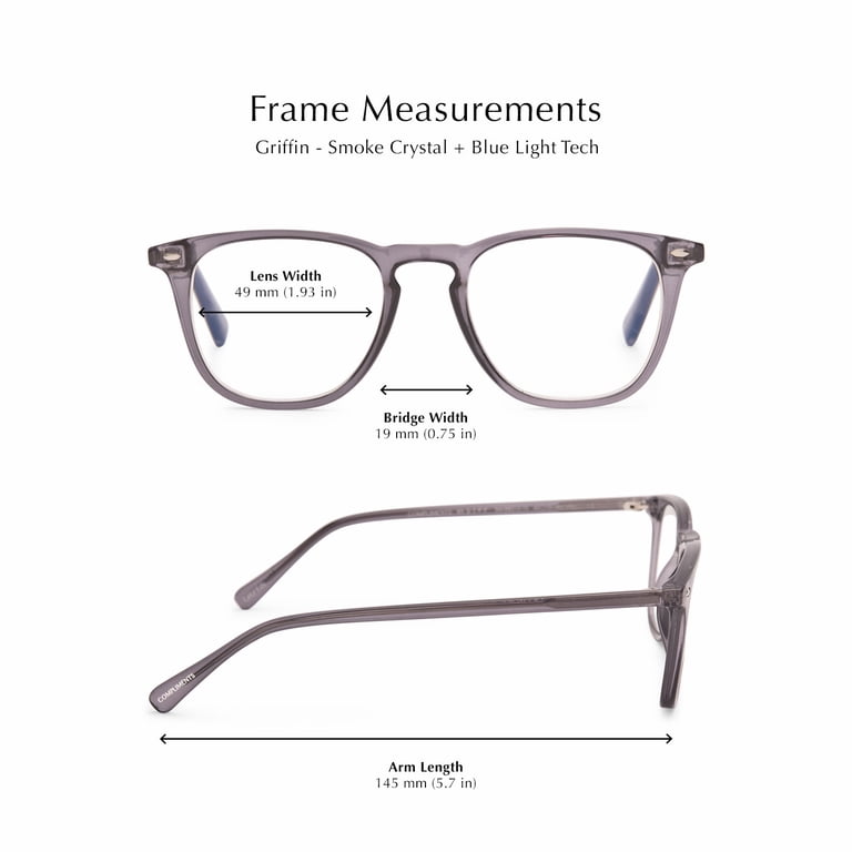 Compliments by DIFF Eyewear Griffin Blue Light Reading 