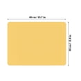 thumbnail image 3 of HOMEIORA 2 Pack Silicone Mats for Kitchen Counter, Silicone Baking Mat, Waterproof Silicone Craft Mat for Kitchen Island, 15.7"x11.8", Yellow, 3 of 8