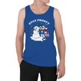 thumbnail image 2 of Officially Licensed Slush Puppie Frosty Snowman Men's Tank Top, 2 of 3