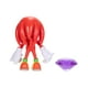 thumbnail image 2 of Figura de acción Sonic The Hedgehog Knuckles de 10 cm con accesorio, 2 of 5