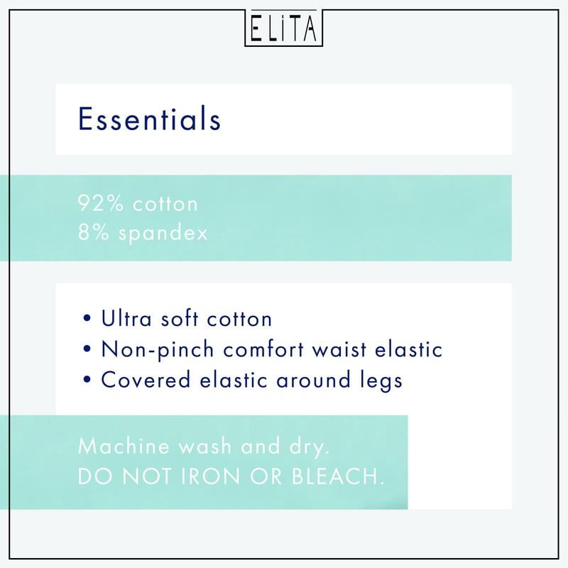 Cotton Essentials Full High Cut Brief