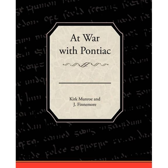 At War with Pontiac (Paperback)