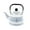 Blue, variant on Enameled tea kettle in vintage style, with spout kettle, enamel kettle for induction cooker gas stoves, for induction, gas stove, wood stove coffee machine water jug