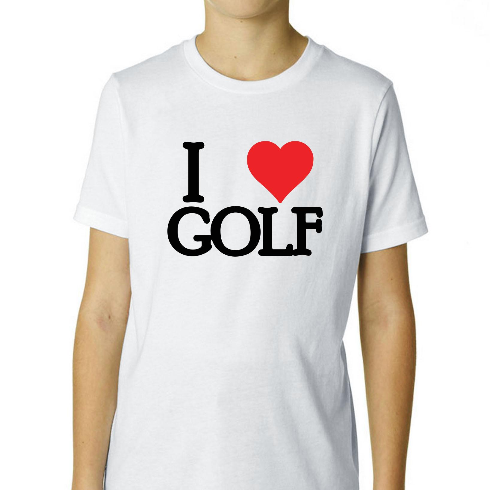 i love golf t shirt