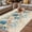 Brown Blue, variant on Blue Beach Coastal Outdoor Rug for Patio/Deck/Porch, Non-Slip Large Area Rug 5 x 8 Ft, Nautical Shell Starfish Coral Summer Indoor Outdoor Rugs Washable Area Rugs, Camping Rug Carpet Runner