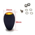 thumbnail image 5 of Fishing Reel Eva Handle Knob Replacement For For Shimano And For Daiwa Gold Fangkenuo, 5 of 8