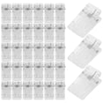 thumbnail image 4 of FESTFENDS Small Clips for Hanging Wall Tapestry Clips Transparent ABS 50Pcs, 4 of 8