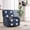 Blue, variant on Heat Massage Recliner Chair with Rocker & Swivel, Wall Hugger Small Recliner for Small Spaces, Manual Living Room Chair, Navy Blue, Ergonomic Design for Relaxation