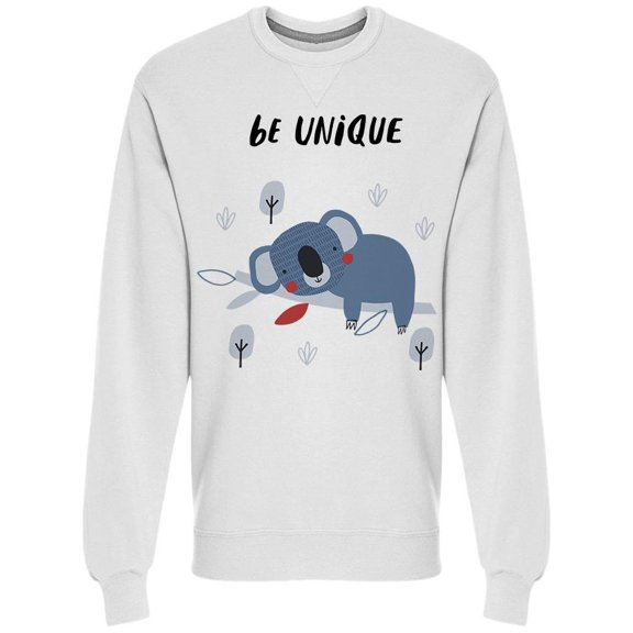 Be Unique Koala Sweatshirt Men -Image by Shutterstock, Male 3X-Large