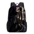 thumbnail image 3 of grim Reaper Skeleton Kids School Bags Children Book Bags for Girls Boys Orthopedic Schoolbag Primary Backpacks, 3 of 5