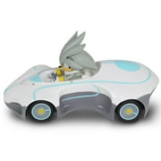 Team Sonic Racing RC: Silver - NKOK (682), 1:28 Scale 2.4GHz RC Car, 6.5 Compact Design, Officially Licensed Sega Sonic The Hedgehog, Battery Powered, Transmit Up To 150', Ages 6+
