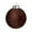 3.15"-Coffee, variant on yulier Velvet Christmas Ball Ornaments with Sparkling Rhinestones, 2.36 Inch Flocked Plastic Xmas Balls Christmas Tree Decorations for Xmas Holiday Party Decor
