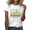 White-2, variant on White He Is Not Here He Has Risen Christian Cross Floral Graphic T-Shirt Matthew 28:6 Religious Easter Casual Tops S-5XL