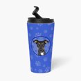 thumbnail image 3 of Carolines Treasures WDK1183TBL215 7.25 x 3.5 in. Unisex Rottweiler Black & Tan No.6 Stainless Steel 16 oz Tumbler, Blue, 3 of 5