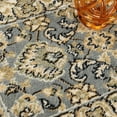 thumbnail image 6 of Superior Lille Traditional Floral Indoor Runner Rug, Grey, 8' x 10', 6 of 8