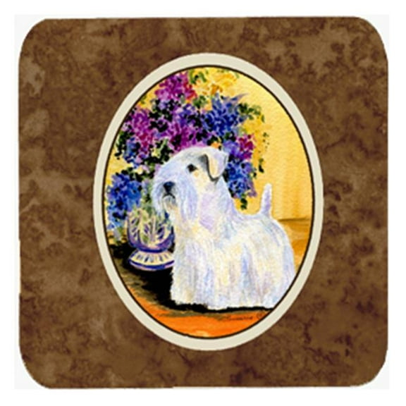 Sealyham Terrier Foam Coasters - Set Of 4