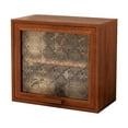 thumbnail image 2 of CarpNettore Wooden Desktop Display Cabinet Display Case Dust Protection Multifunctional Wood, 2 of 9