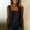 A1 Black, variant on Sleeveless Tops for Women Crop Top Scoop Neck Linen Tank Tops Tie Front Shirt Summer Gauze Boho Tops Going Out Tops Summer Clothes Fashion Outfits Tank Tops for Women Pink L