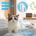 thumbnail image 3 of Pet Grooming Brush Kit, 5 Pcs Cat Grooming Supplies for Shedding & Matted Fur, Blue, 3 of 7