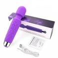 thumbnail image 6 of Personal Massager with 20 Vibrating Patterns 8 Speeds Body Massager Cordless Rechargeable, 6 of 8