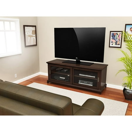 Kearney TV Stand, For TV's up to 70", Wood, Espresso