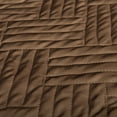 thumbnail image 3 of NTBAY 2 Pieces Silk Satin Twin Quilt Set, Luxury Bedspread Coverlet Set, 68"x92", Brown, 3 of 7