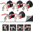 thumbnail image 2 of 1PC Brass S60 IBC Tank Tap Adapter Coarse Thread Watering Quick Connect Faucet Alloy Replacement Valve Fitting Replacement Tool He Qiyong unisex, 2 of 2