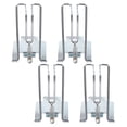 thumbnail image 1 of BESTYASH 4Pcs Cash Organizer Iron Protect Receipts Cash Tray Money Clip For Supermarkets, 1 of 8