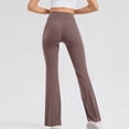 thumbnail image 4 of REALiKUN Women's Bootcut Yoga Pants High Waist Workout Bootleg Yoga Pants 4 Way Stretch Flare Leggings Pants, 4 of 8