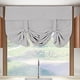 thumbnail image 5 of Cortinas para puertas, cortinas de privacidad con aislamiento térmico para ventanas laterales, puerta principal, 26 X 68 pulgadas, oscurecimiento de habitación, ataduras de sombra, gris claro, 66*173, 5 of 6