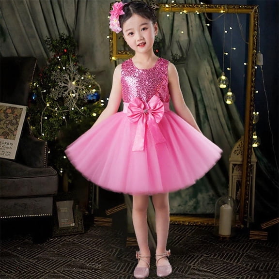 Amidoa Girls Summer Outfits 2 Piece Short Sleeve Cute Top and Pleated Skirt Kids Clothing Sets Pink Size 5