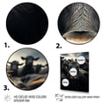 thumbnail image 3 of Designart "Cattle Silent II" Animals Floater Framed Wall Decor, 3 of 7