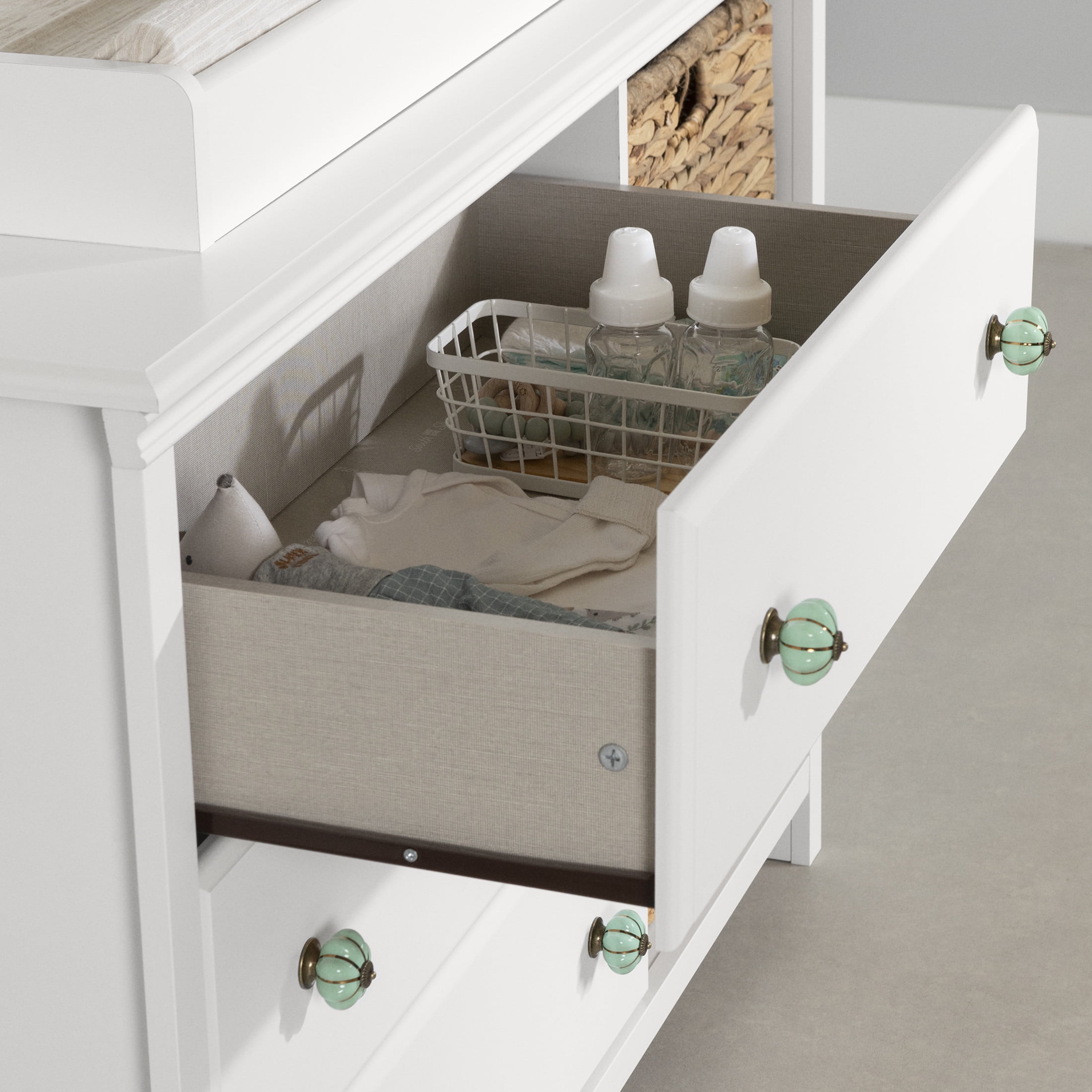 South Shore Balka, Bohemian Harmony Changing table,  White