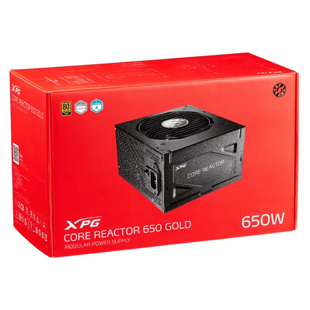XPG CORE REACTOR ATX Fully Modular PSU 850 Watt 80 Plus Gold 22