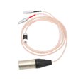 thumbnail image 1 of Loewten XLR Power Cable,HiFi Cable 4 Pin XLR Male Balanced Cable Compatible For HD800 HD800S HD820 1.2m/3.9ft,XLR 4 Pin Male Power Cable, 1 of 8