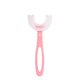 thumbnail image 2 of 2 cepillos de dientes en forma de U, cepillos de dientes de silicona de grado alimenticio para niños y bebés, 2 of 3