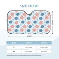 thumbnail image 3 of Bingfone Sea Turtle Car Windshield Sunshade,Sun Foldable Sun Shield Sun Visor for Car - Small, 3 of 8