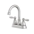 thumbnail image 1 of Grifo para lavabo de baño Centerset OakBrook Jennifer, níquel cepillado, 1 of 1