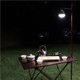 thumbnail image 4 of stanreset Table de Camping Lampe Pliante Mât Portable Léger Support de Lumière en Aluminium Lampe Lanterne Support pour Pique-Nique Randonnée Rouge, 4 of 6