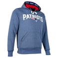 thumbnail image 3 of Sudadera Hoodie Deportiva NFL New England Patriots para Hombre con Capucha y Bolsa Delantera Talla G Color Marino Jaspe, 3 of 4
