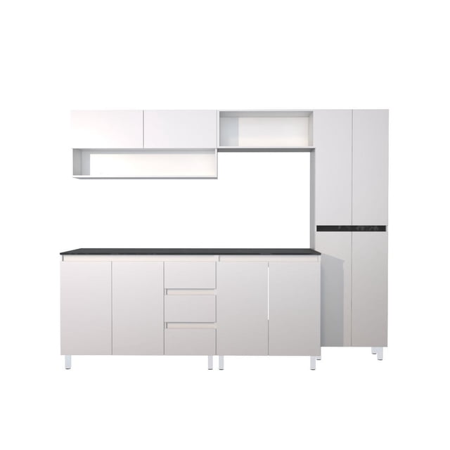 Cocina Integral ORQUIDIA Premium Para Tarja Minimalista