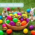 thumbnail image 4 of Huevos de Pascua JOYIN, 100 unidades, de plástico, coloridos, con 6 huevos dorados JOYIN JOYIN, 4 of 9