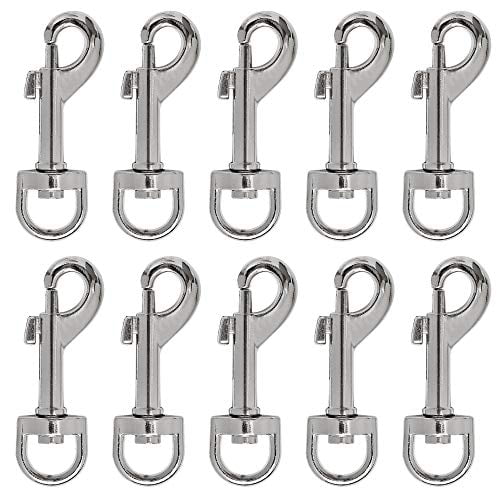 1" Swivel Snap Hook Claw Clip Buckle Purse Strap Dog Leash Keychain Heavy Duty 