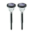 thumbnail image 1 of 2PCS LED Solar Stake Lights With Shadow Warm White & Colorful Landscape Lights Auto On/Off LED Lawn Lights for Yard Walkway Patio Waterproof Decoration Lamp, 1 of 7